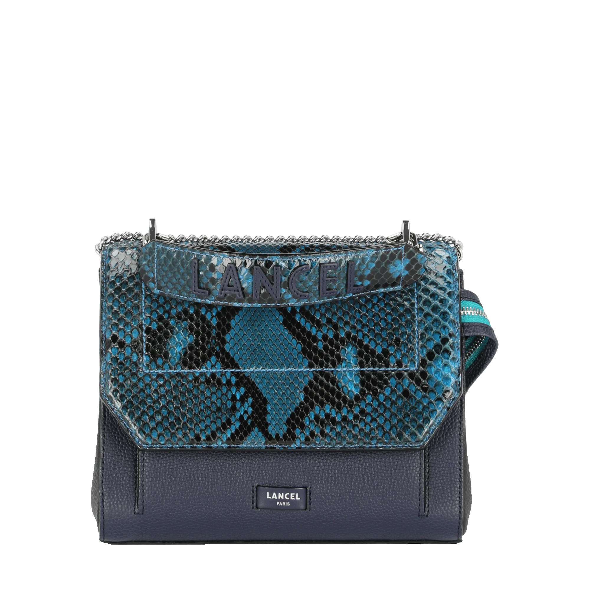 Sac rabat Ninon de Lancel-Multico Bleu Royal