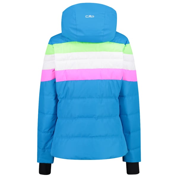 Veste de ski CMP WOMAN JKT ZIP HOOD TURCHESE