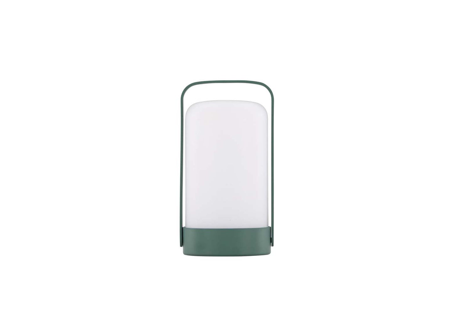 Fern LED tafellamp voor buiten, groen. 12 x 12 x 22 cm