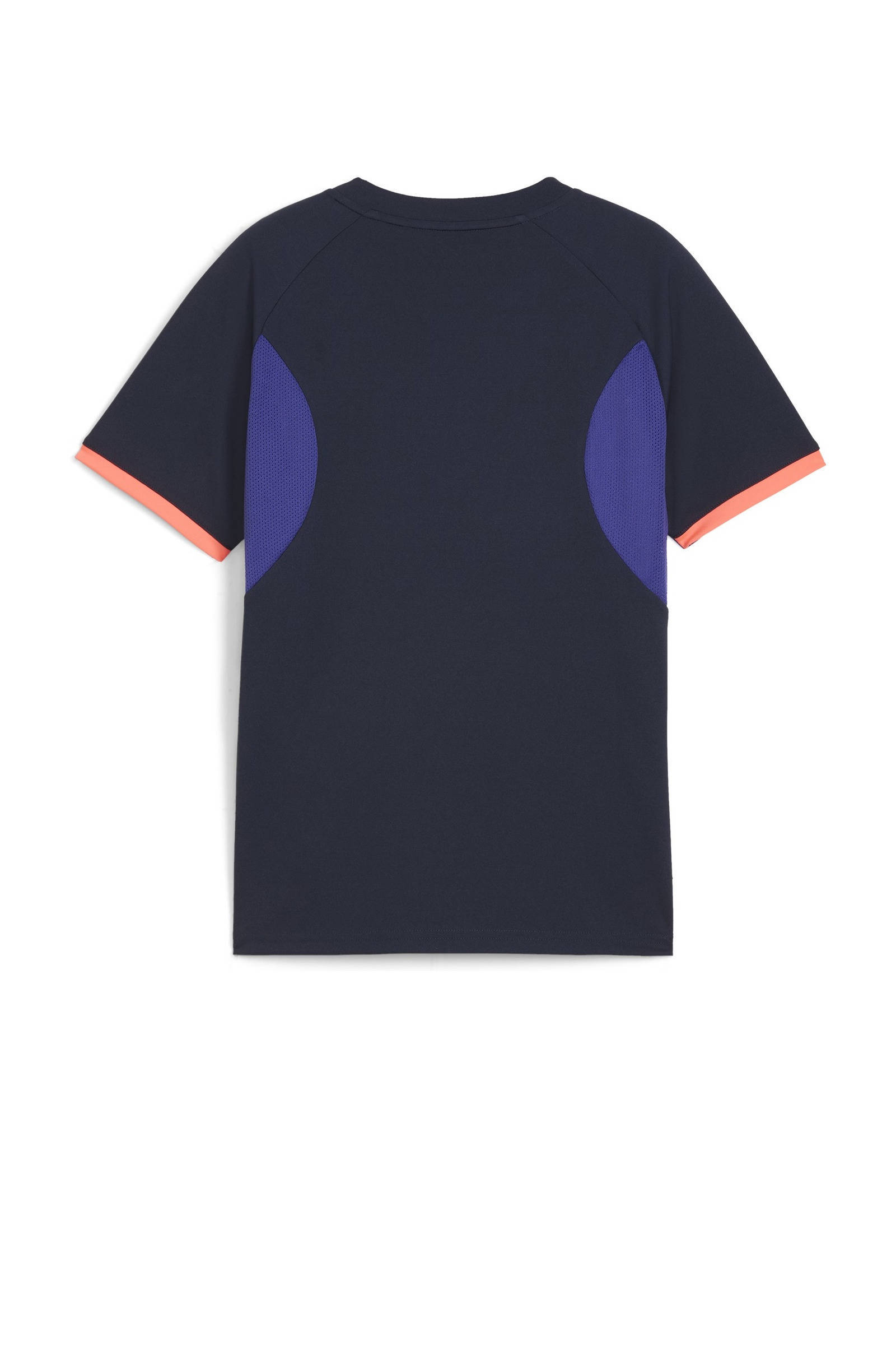 Puma sportshirt donkerblauw/roze