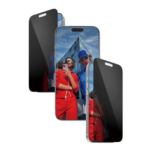 iPhone 17 Pro Max Ultra Wide Fit EasyAligner Privacy Panzer Glas (PG75492)