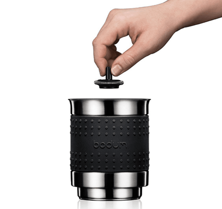 Mousseur à lait électrique Bistro Barista Noir - 11901-01EURO - BODUM