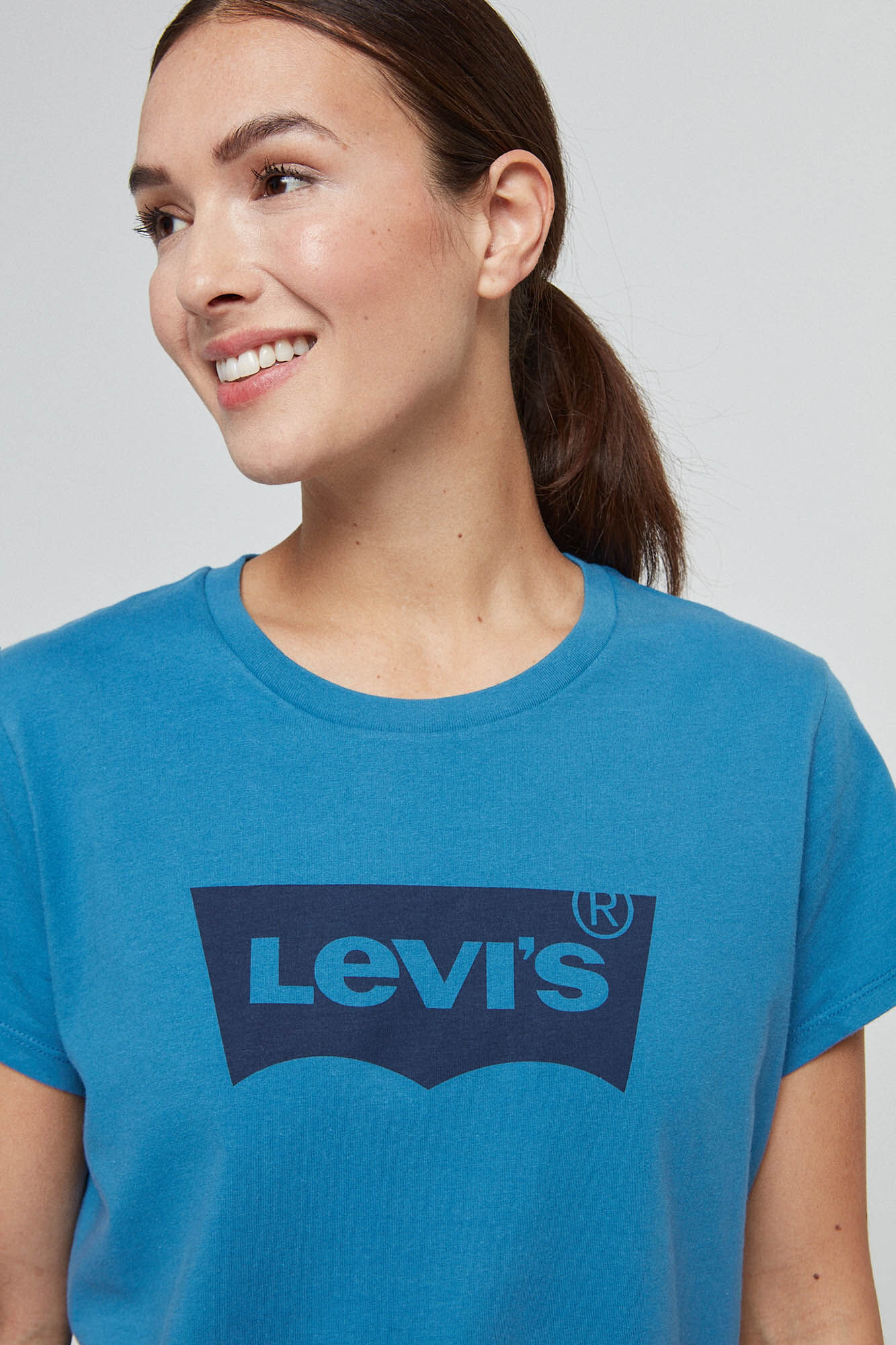 Camiseta Levi's® - azul médio