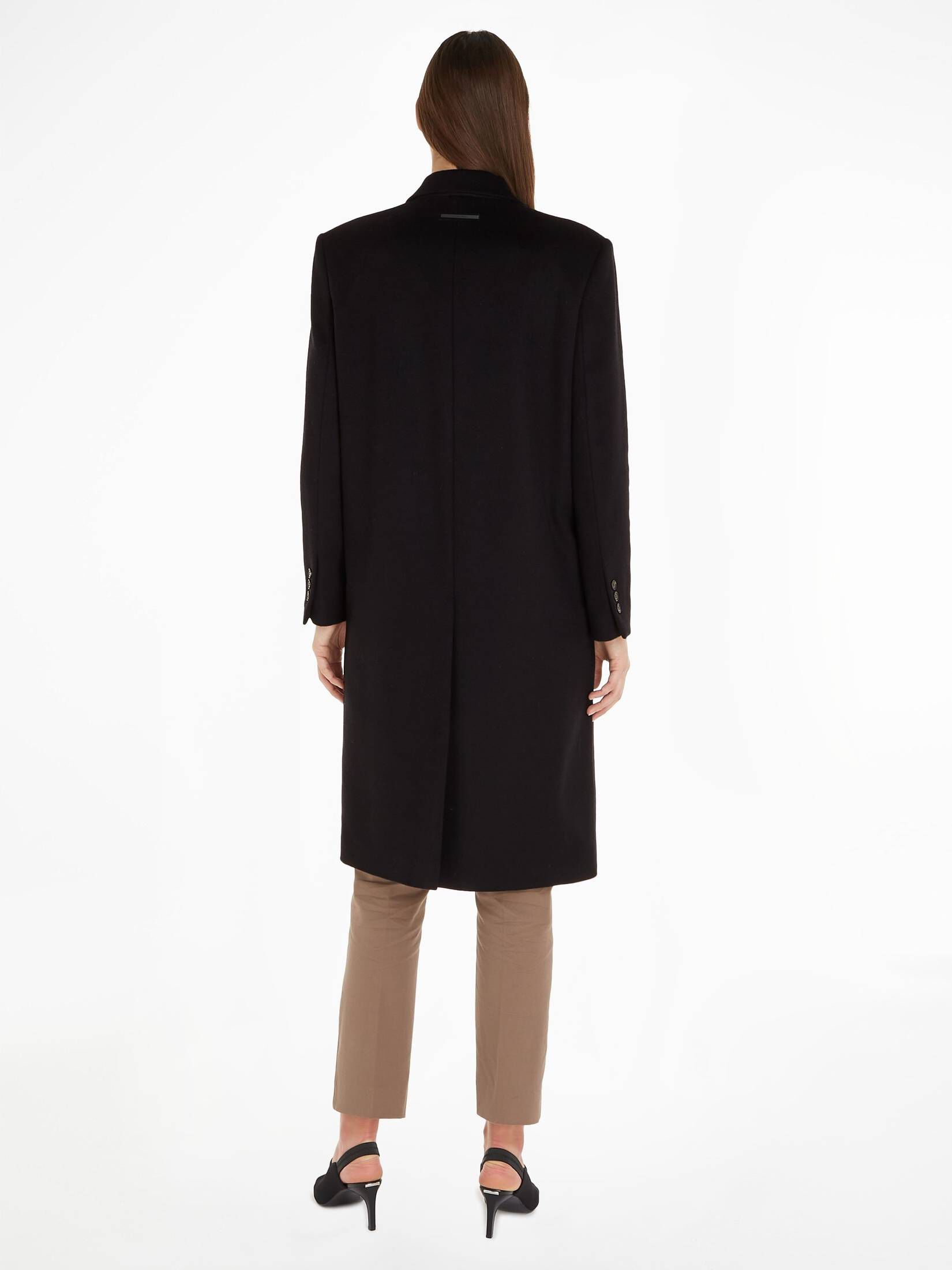 CALVIN KLEIN| Damen Mantel mit Wolle