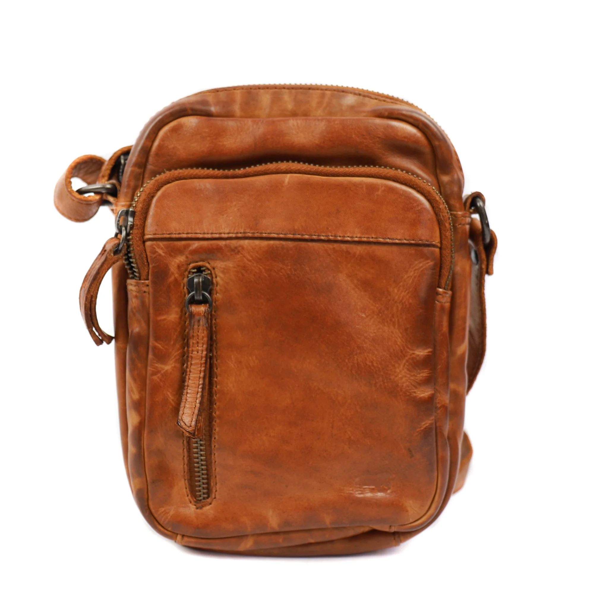 Bear Design Cow Lavato Schoudertas Karin Cognac CL5243
