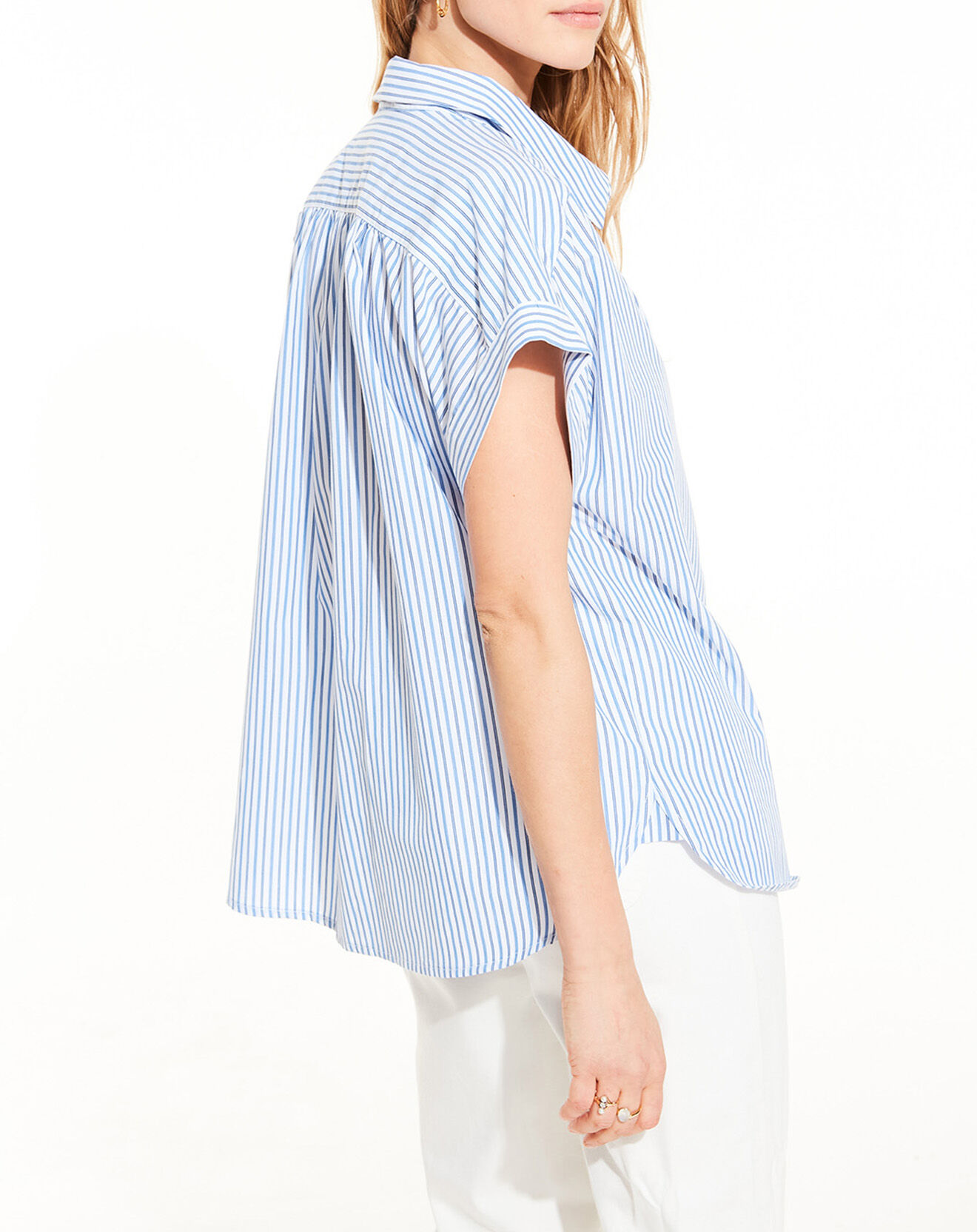 Stella Forest Top Jordan rayé bleu
