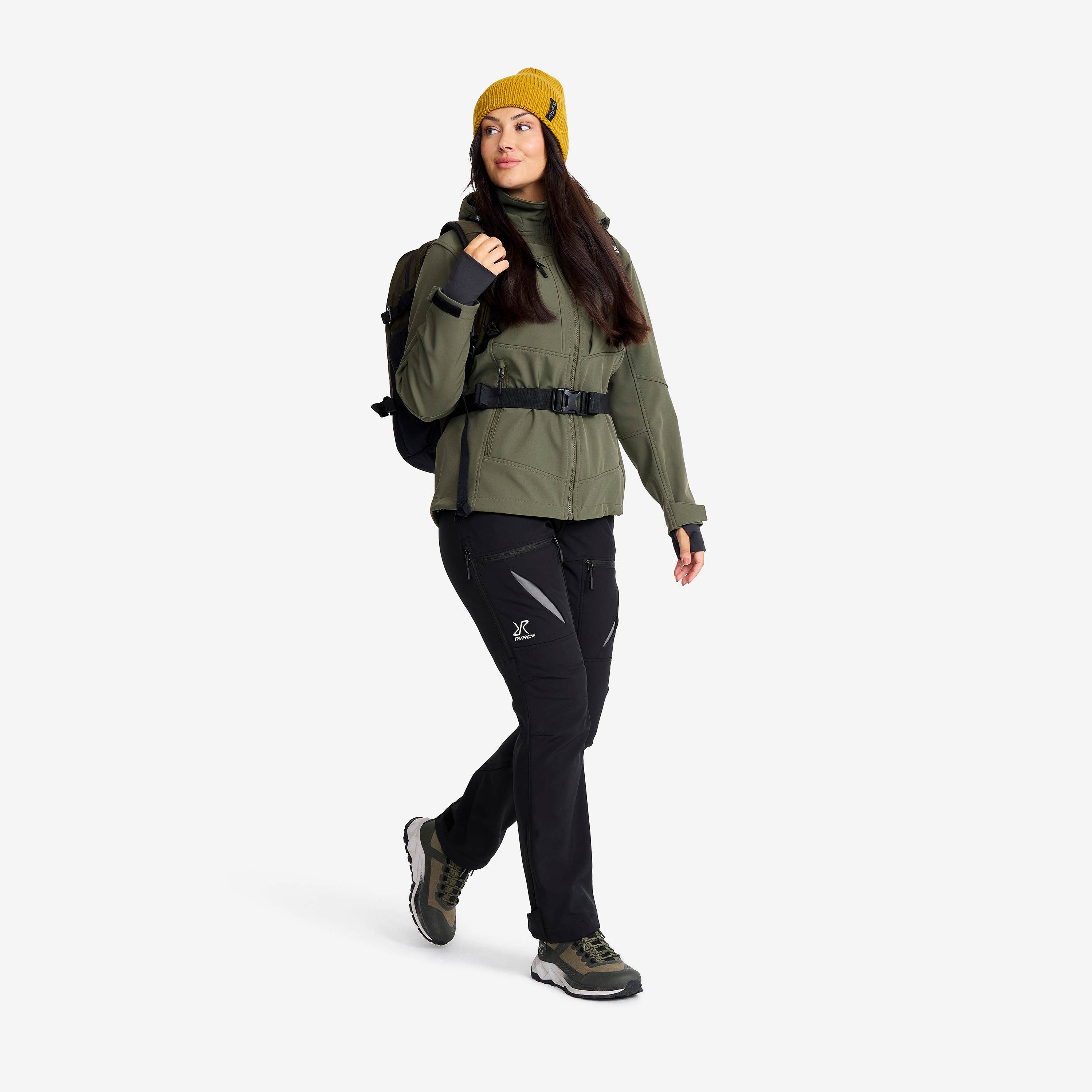 Hiball Softshell Pants Dame Black