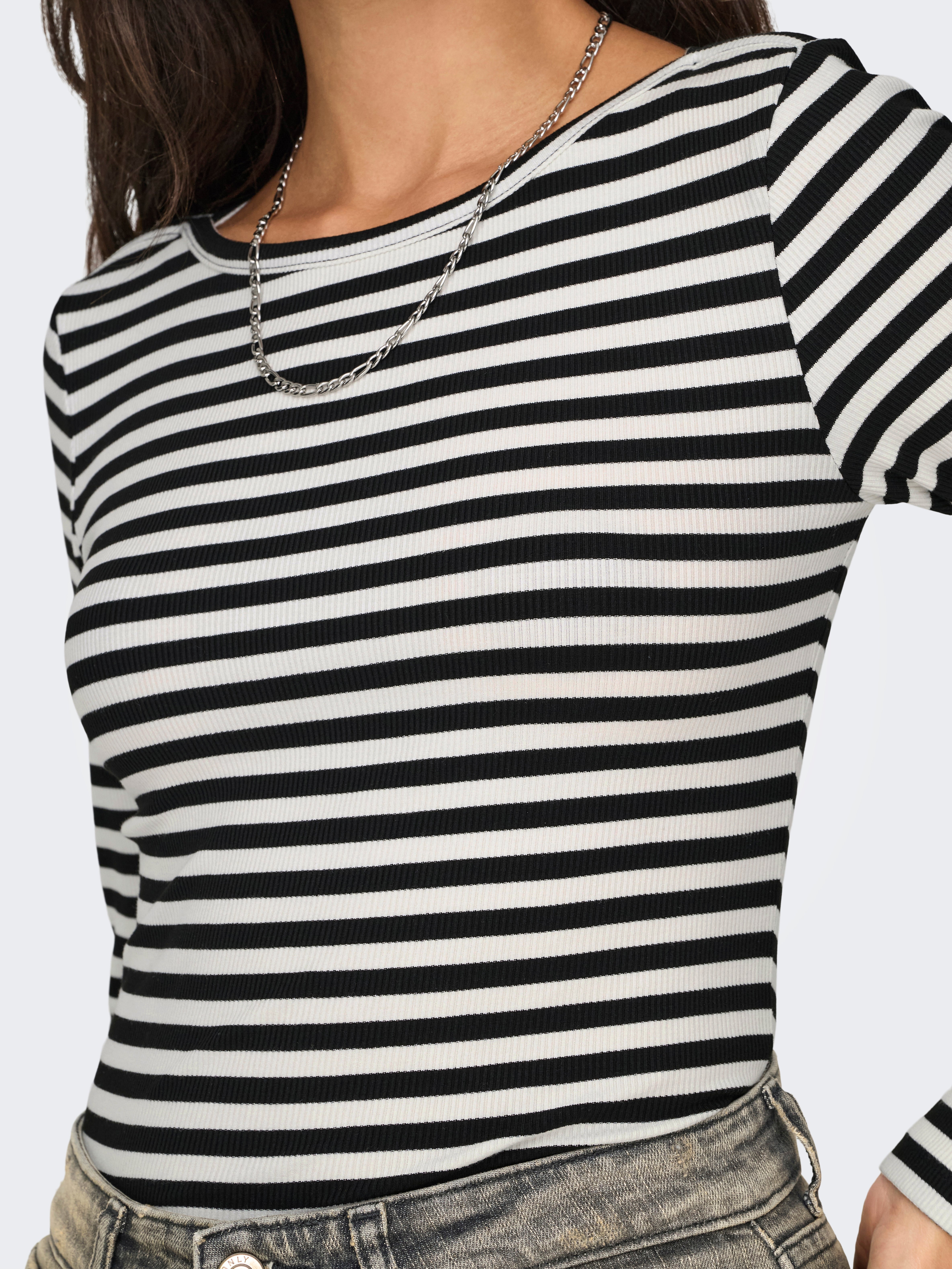 ONLTRISTA Top Black