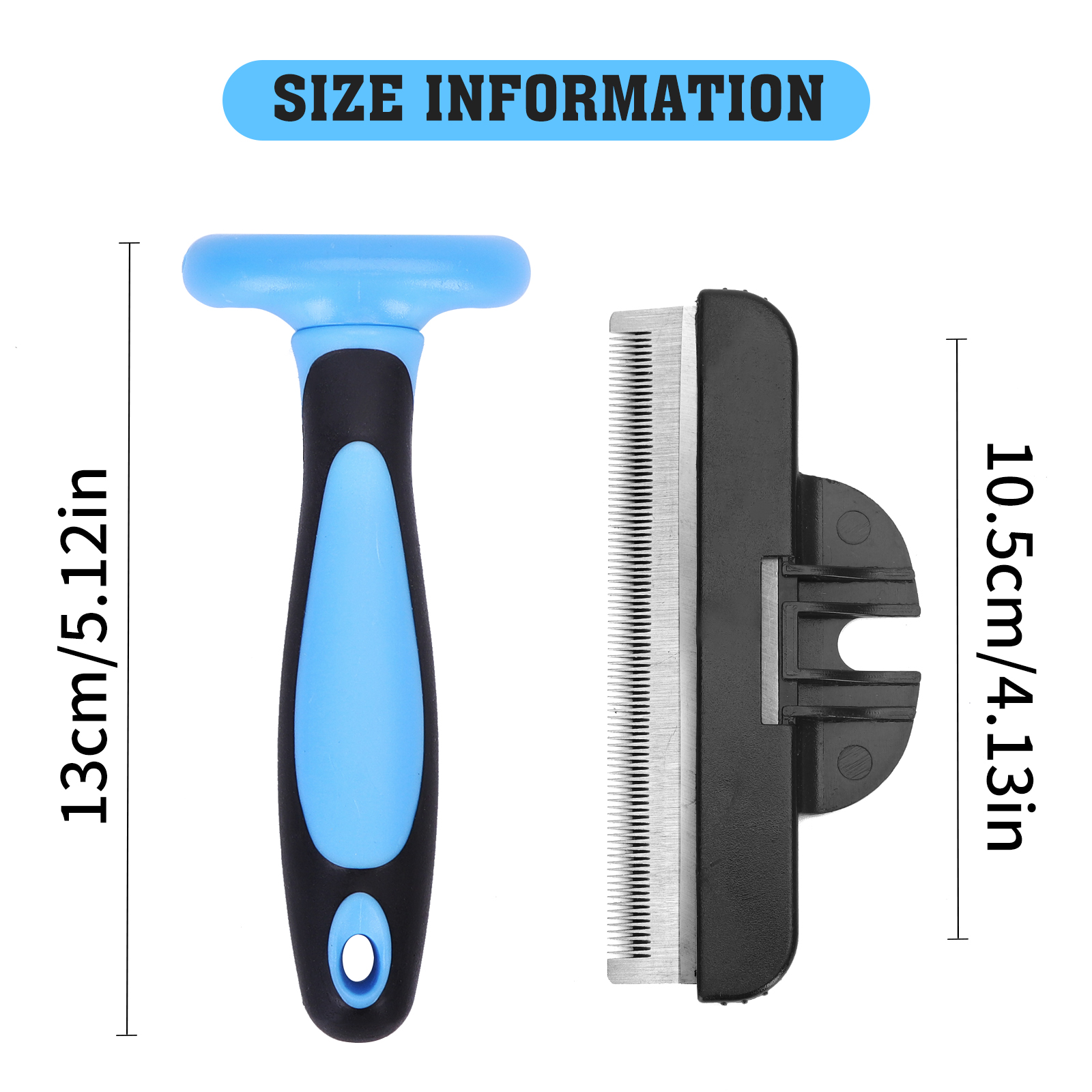 Escova Nobleza para Cães e Gatos, Escova Removedora de Pelos, Escova de Higiene para Pelos Curtos e Longos, Reduz Eficazmente a Queda de Pelos em Até 95% para Pelos de Animais de Estimação de Pelo Curto, Médio e Longo.