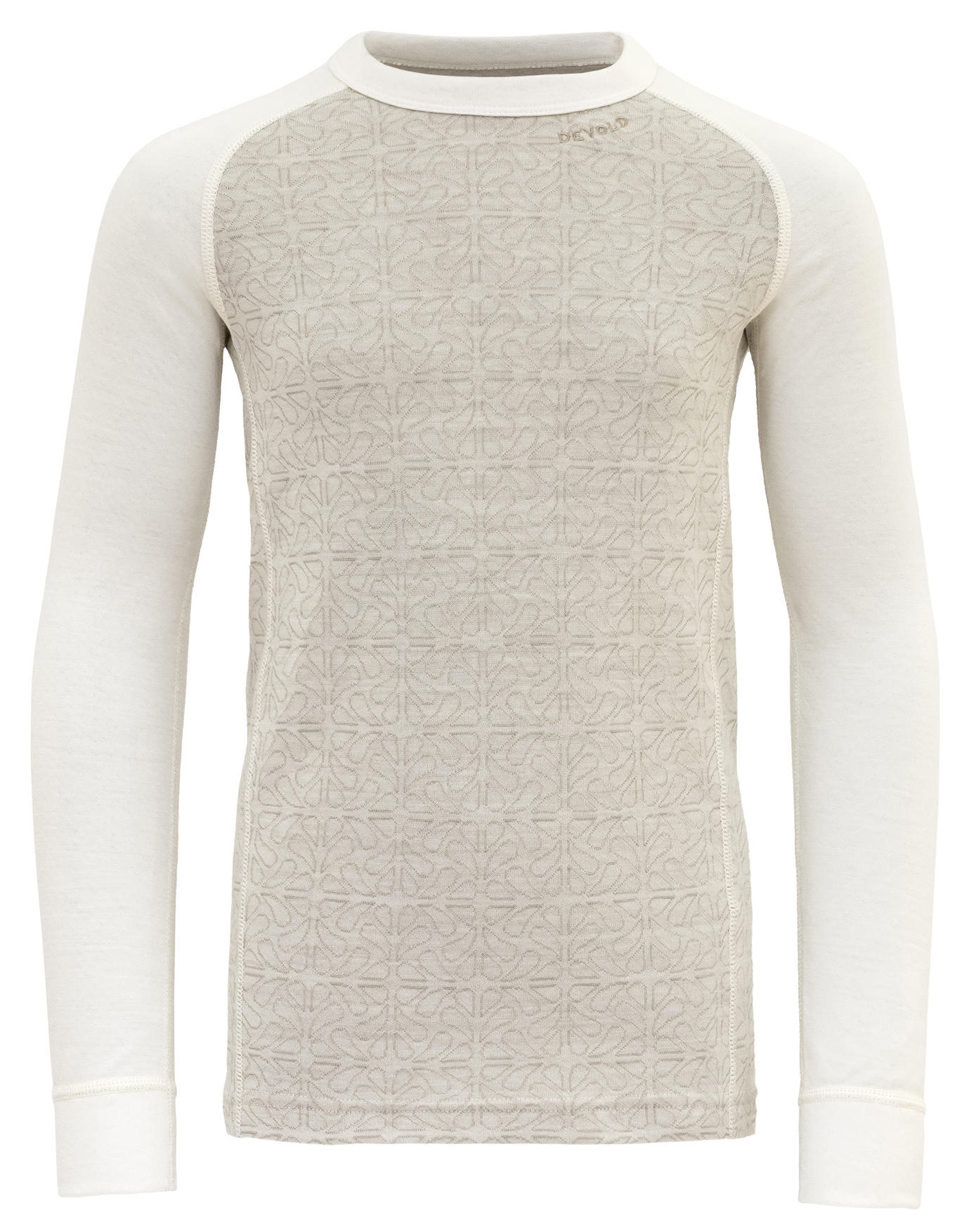 Duo Active Merino Shirt Junior 010A/Raw White