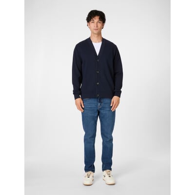 Herren-Strickjacke, Navy