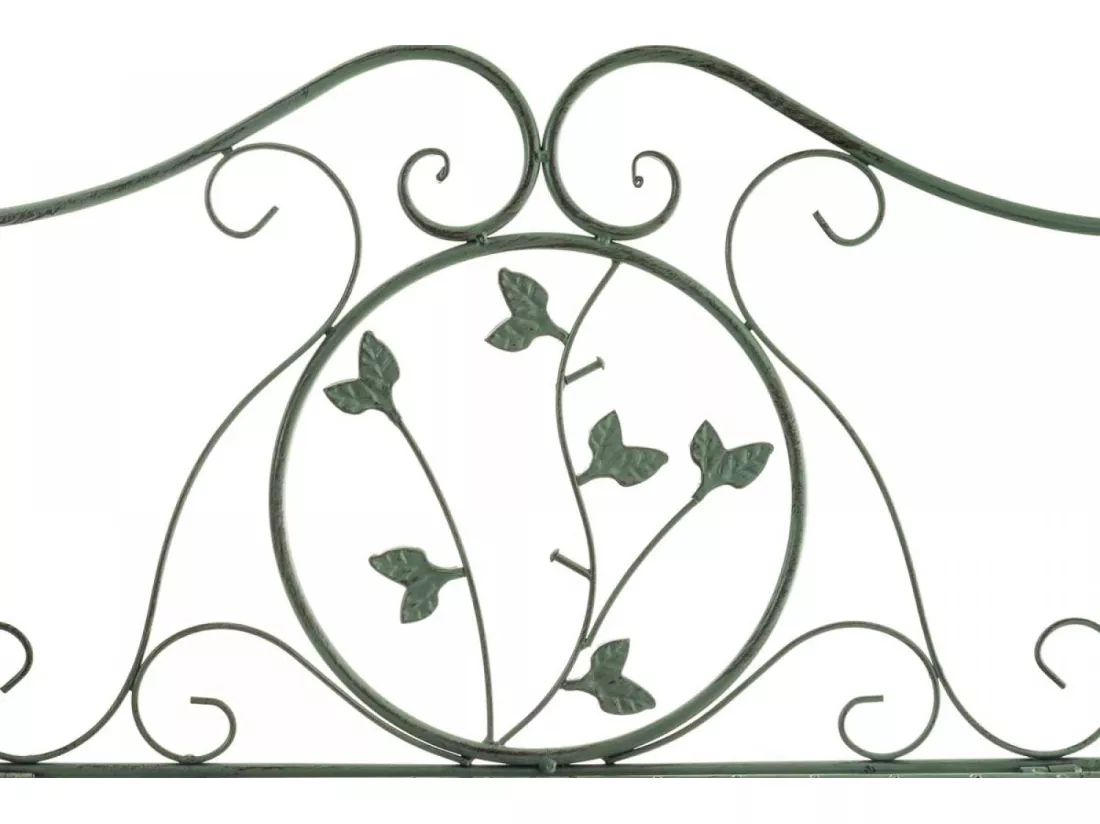 Étagères sur pied - Métal - 60 x 33 x 158cm - Vert antique - Arona