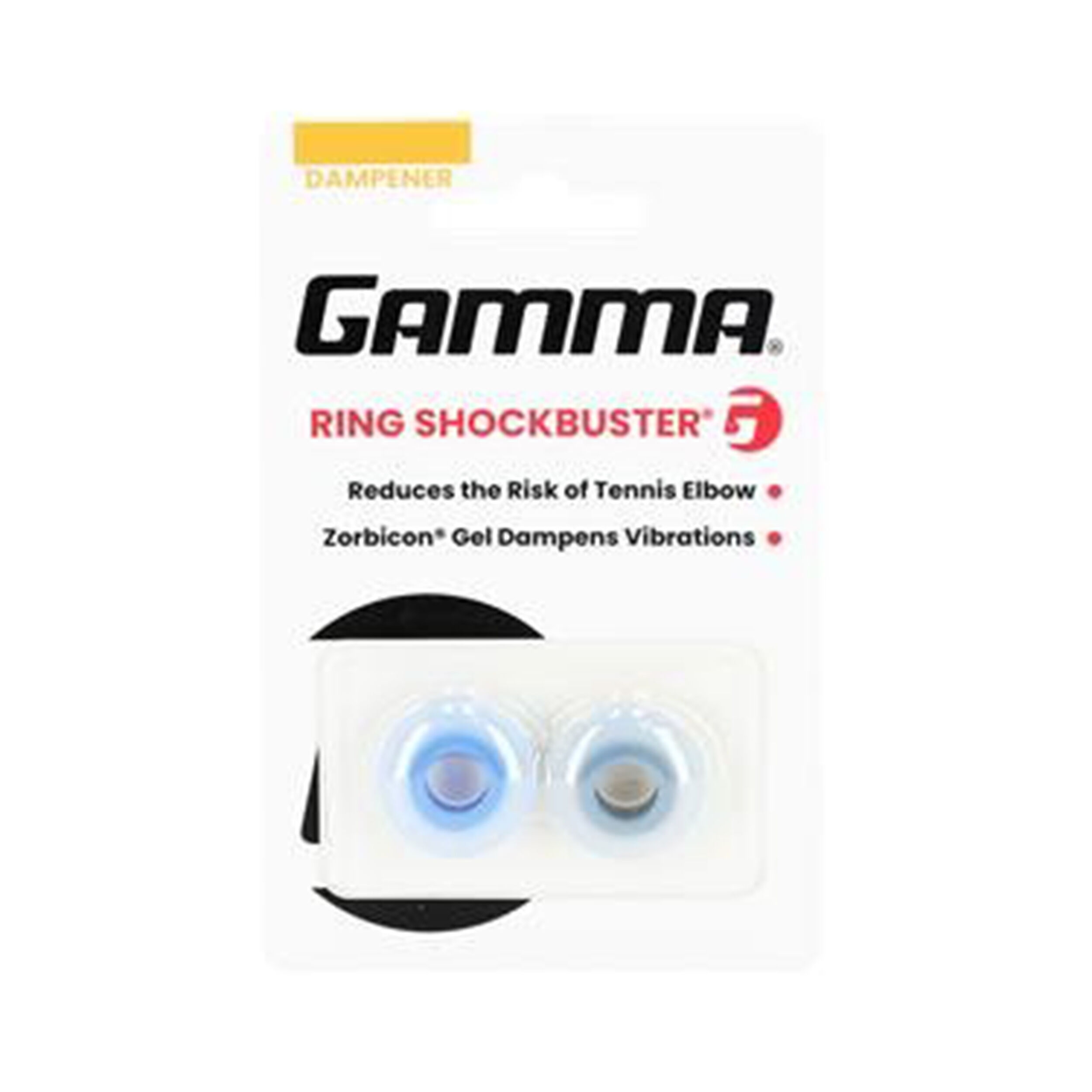 Gamma Ring Shockbuster Antivibrateur - Bleu , Noir