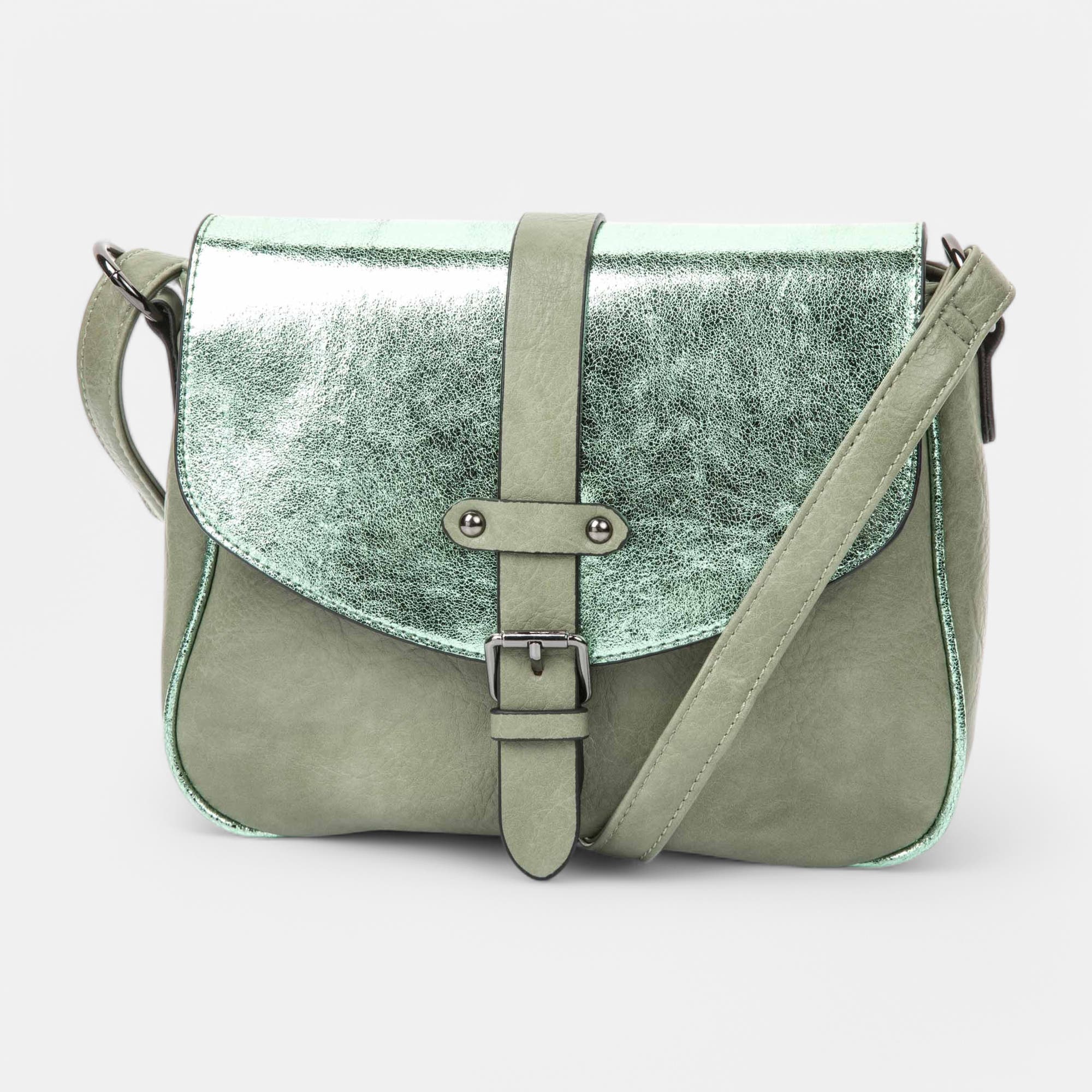 Sac bandoulière vert clair