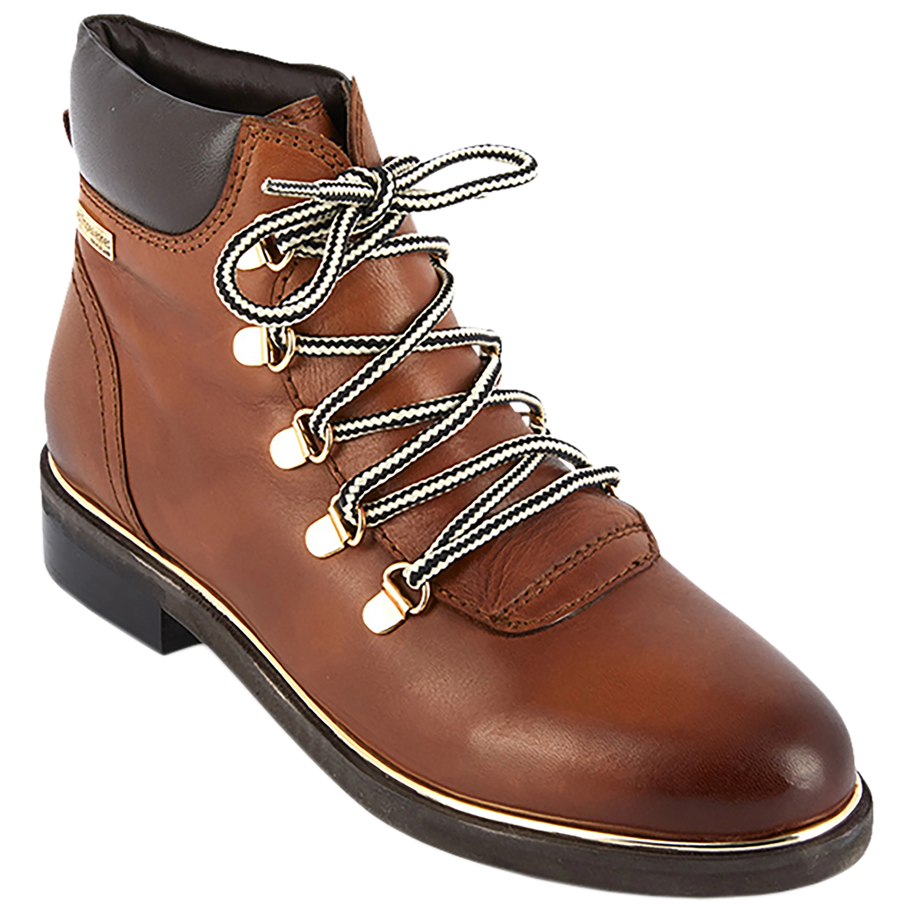 Bottine cuirmoony | Marron