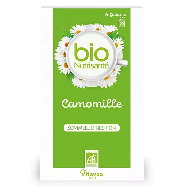 Vitavea - BioNutrisanté - Infusão de Camomila - 20 sachês
