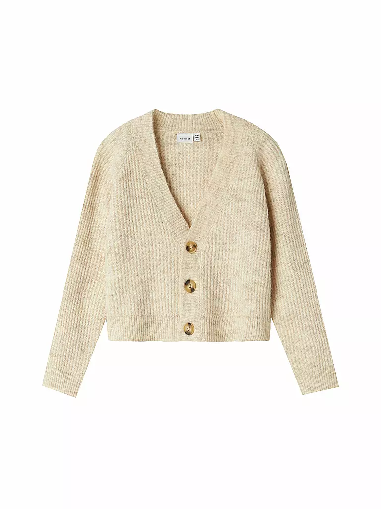 NAME IT Mädchen Cardigan  NKFHOLLY beige