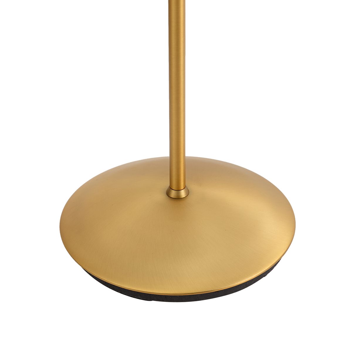 Moderne vloerlamp brons incl. LED 3-staps dimbaar oplaadbaar - Waldorf