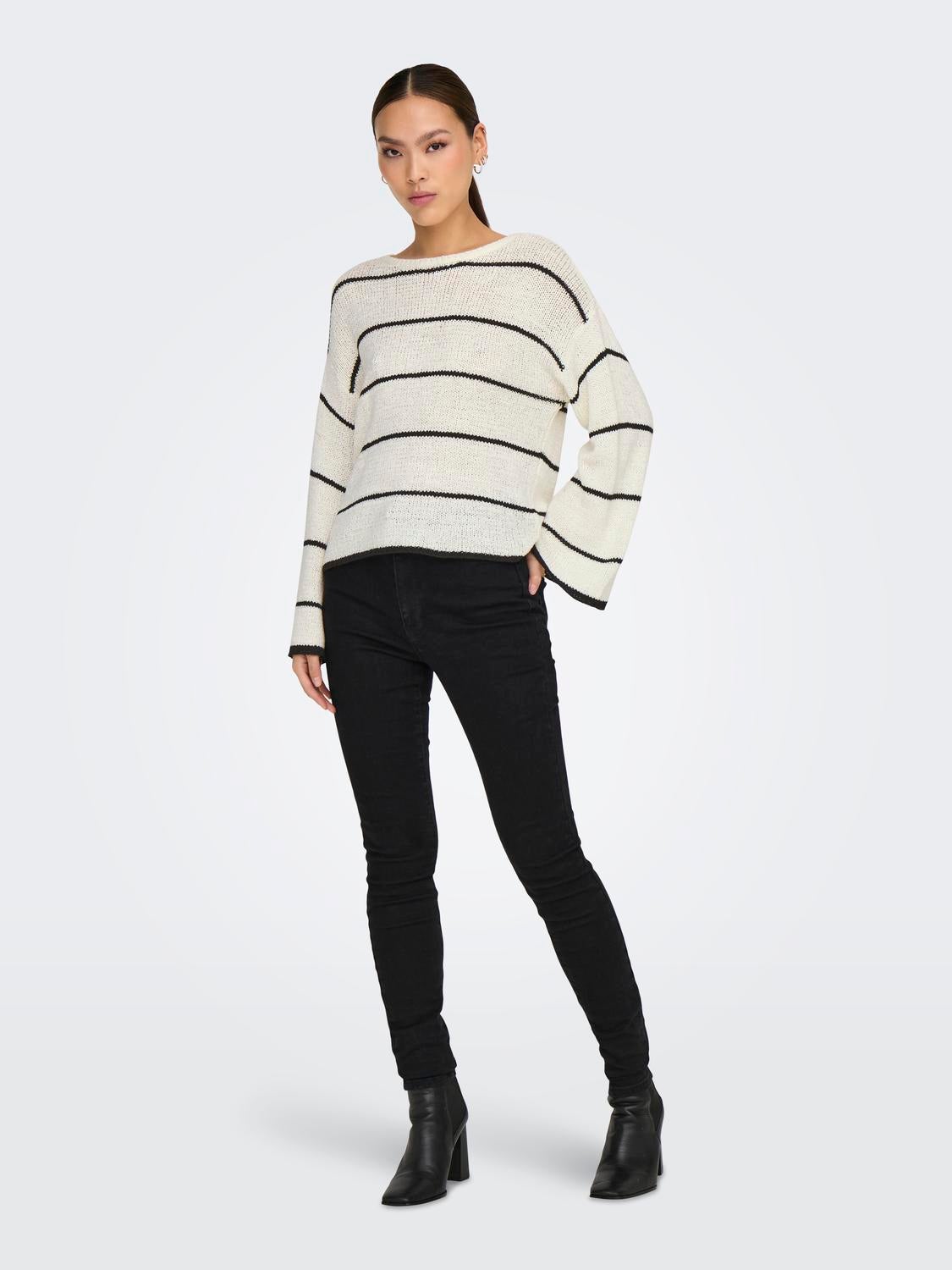 ONLGEENA Strickpullover Cloud Dancer