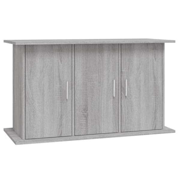 vidaXL Akvariumstativ grå sonoma 101x41x58 cm konstruert tre