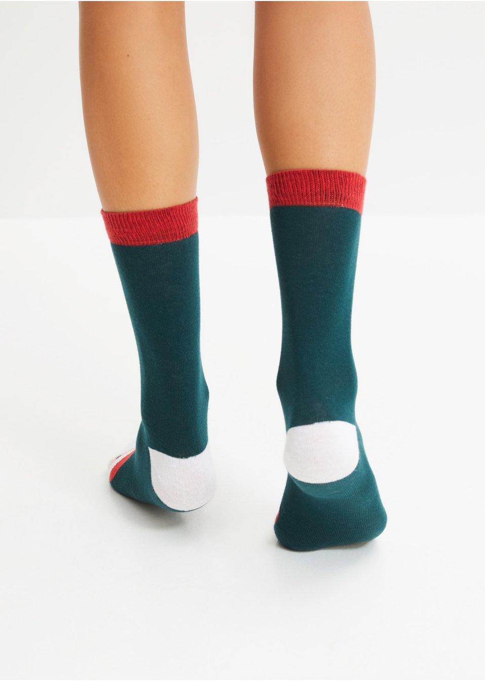 Lot de 5 paires de chaussettes avec carte cadeau et nœud en satin