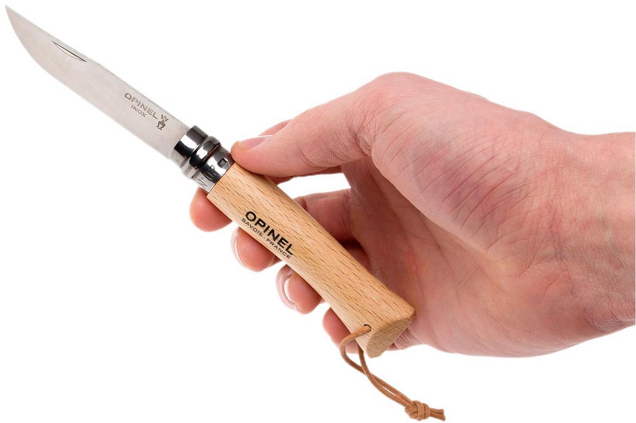 Opinel zakmes No. 7 Classic, RVS, lemmetlengte 8,0 cm