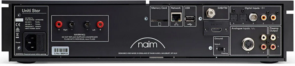 Naim Uniti Star Amplis hi-fi stéréo