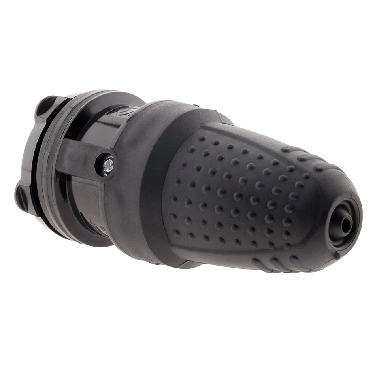Zenitech Fiche caoutchouc femelle - Noir
