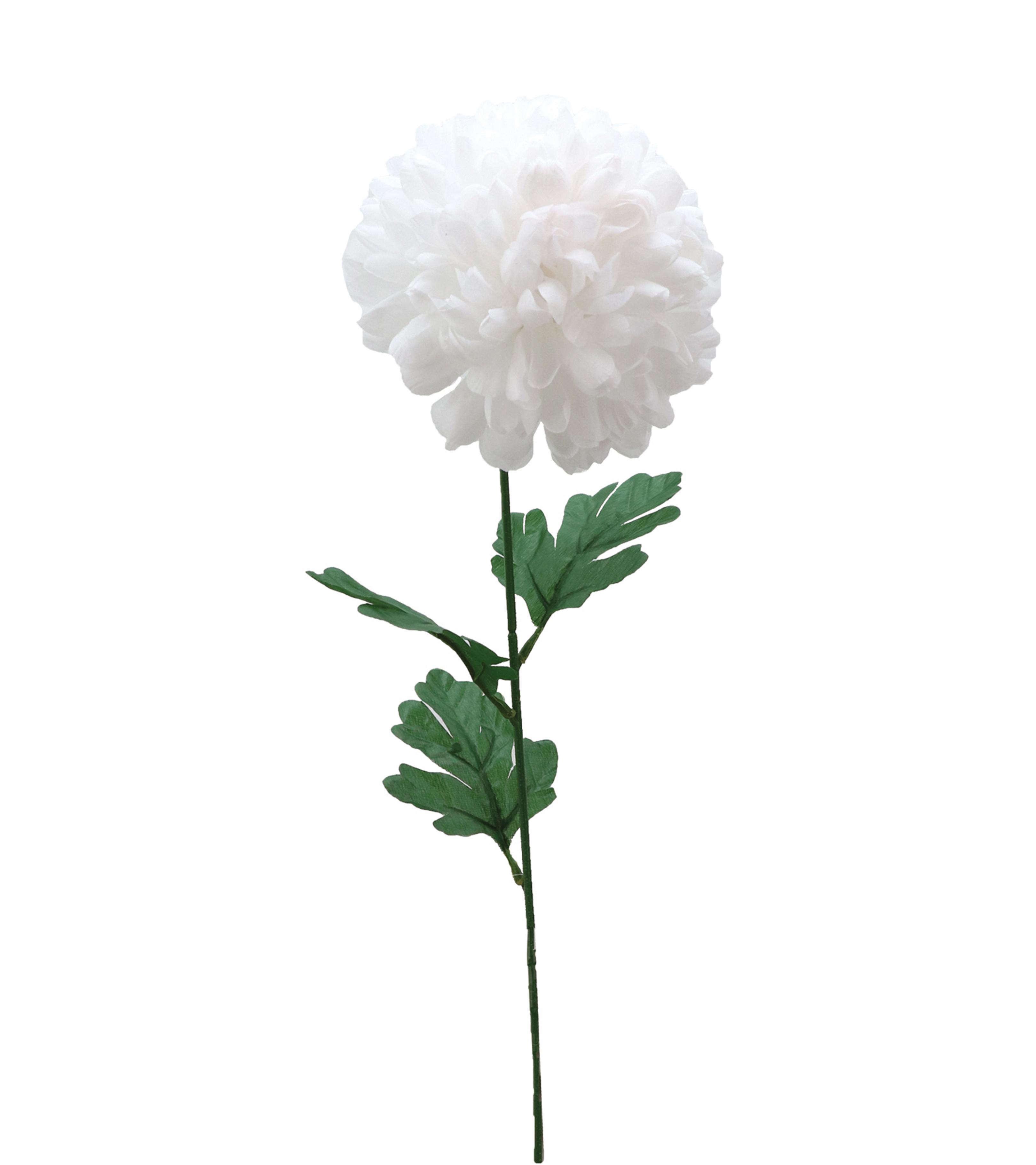TIGE CHRYSANTHEME H.68CM BLANC