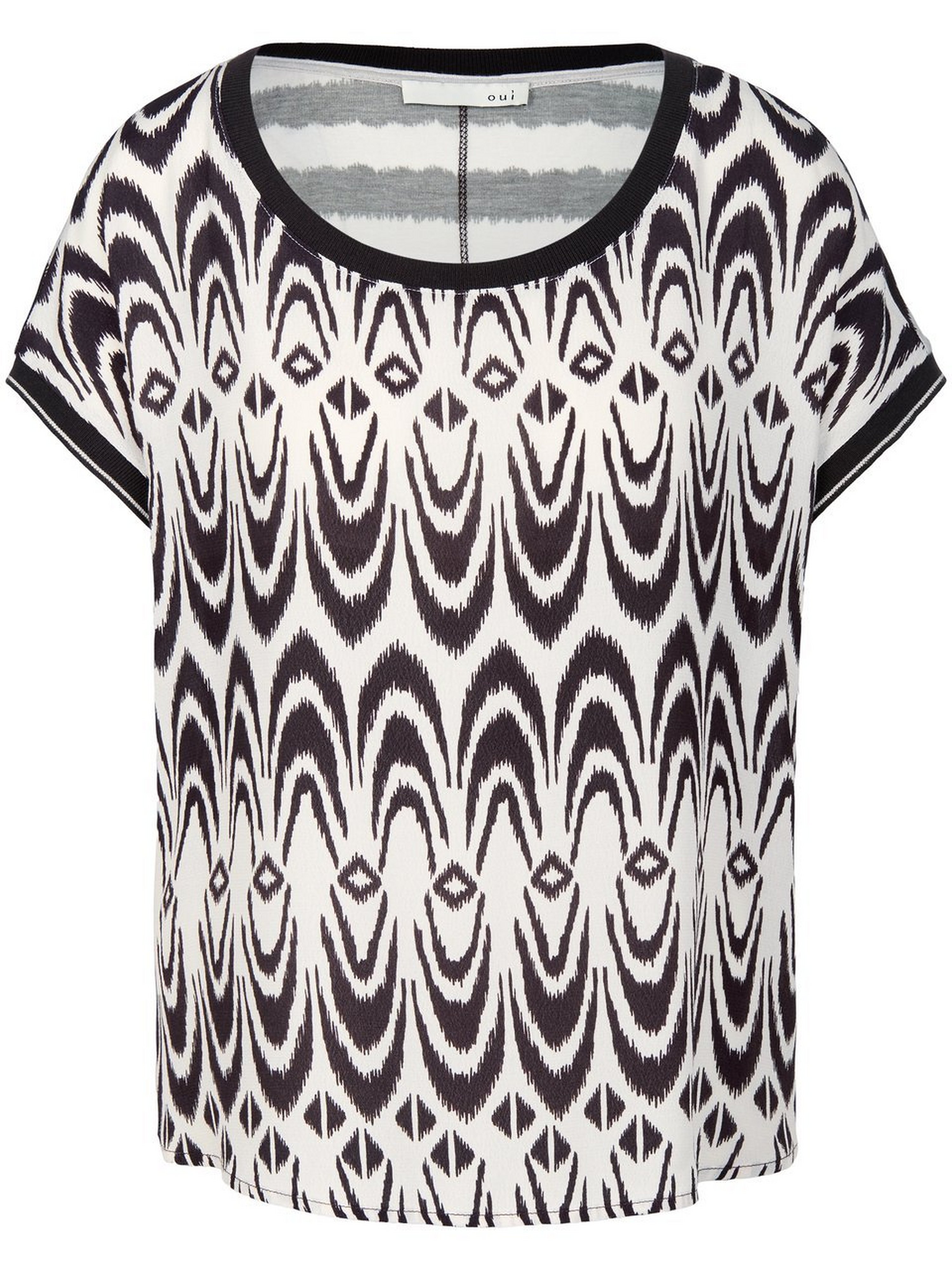 Blusenshirt mit Rundhals