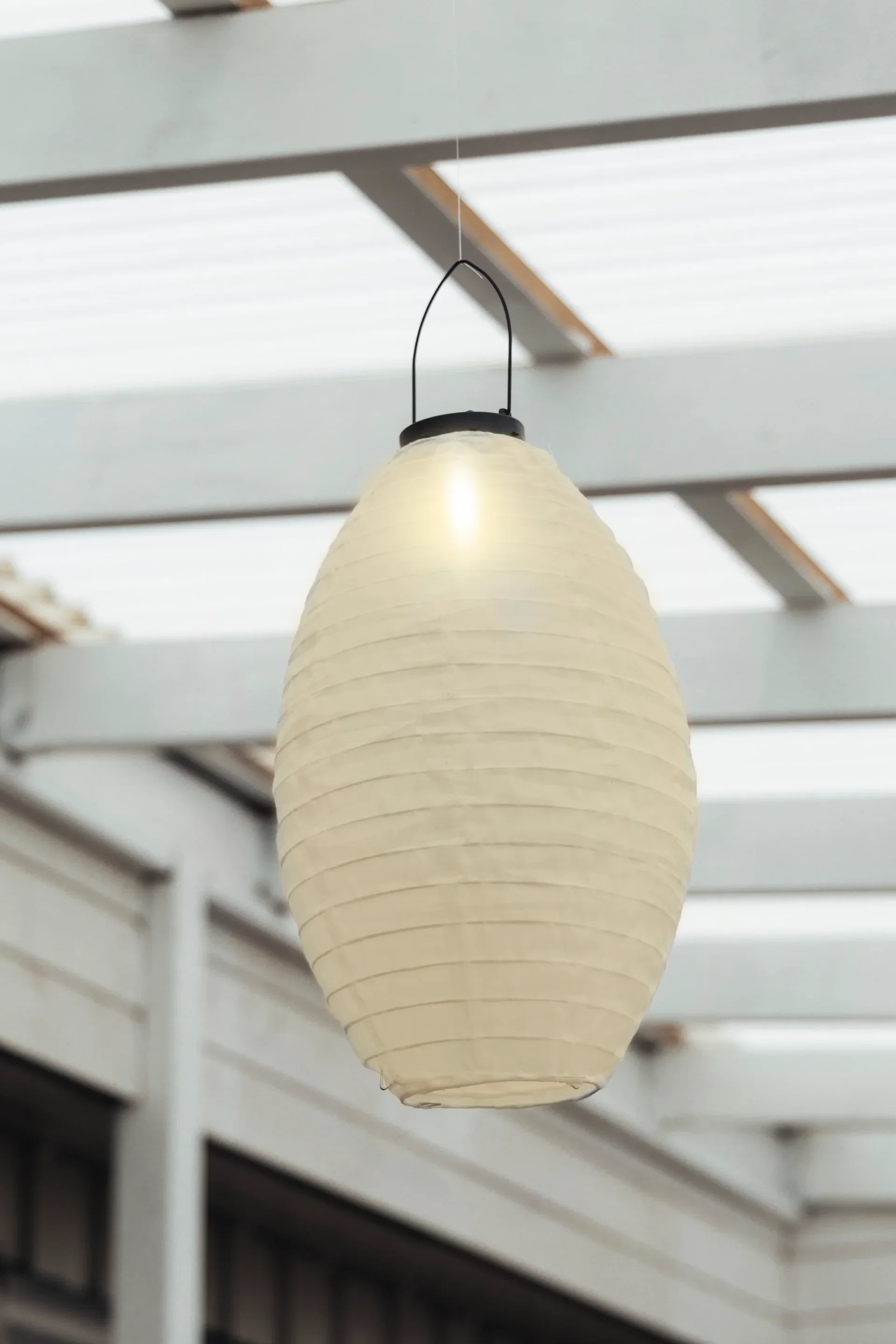 Lykt Nylon Solar Høyde 40 cm