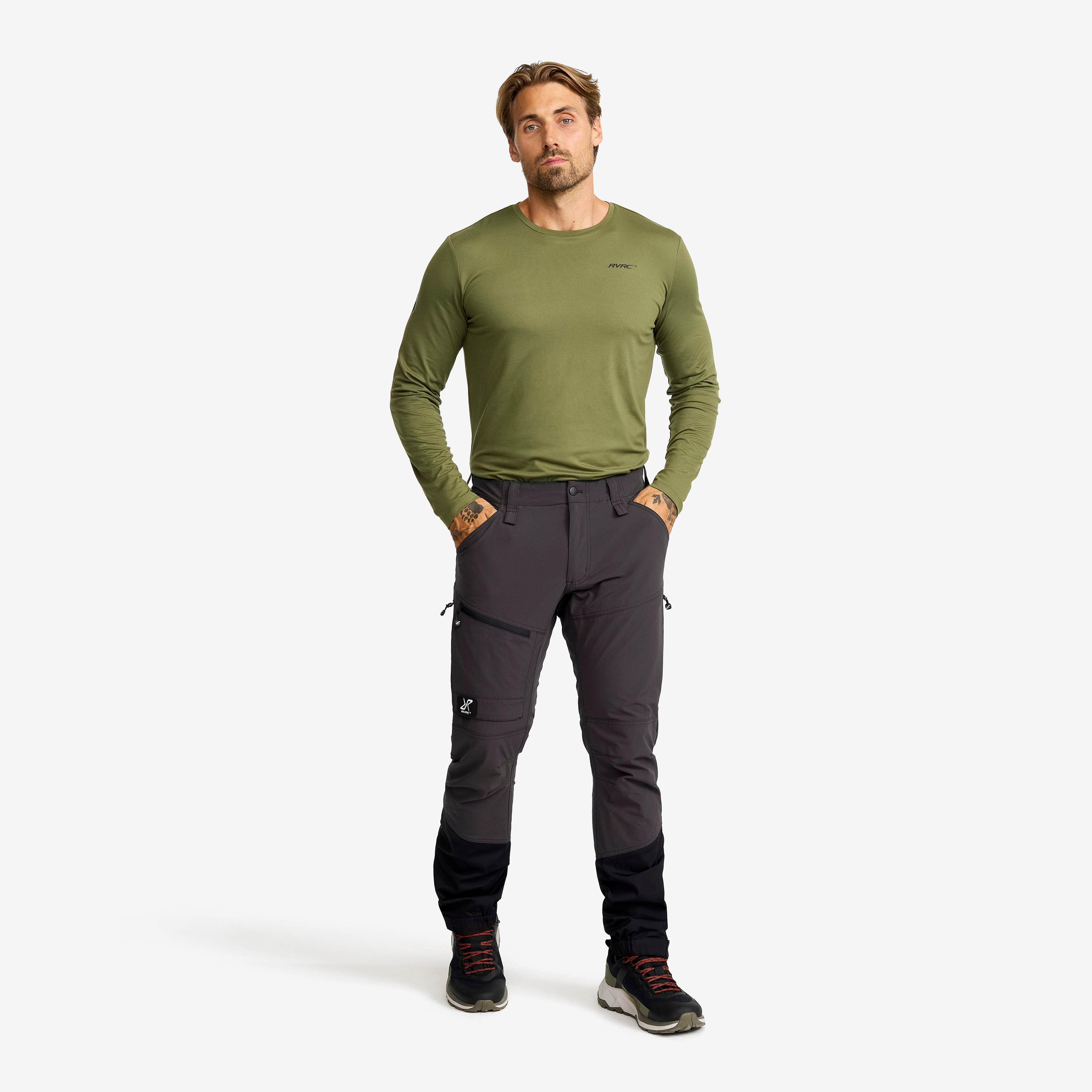 Range Pro Stretch Pants Herre Anthracite/Black