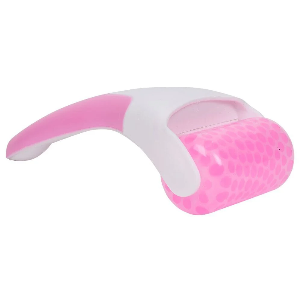 Rouleau massage visage rafraîchissant vert ou rose