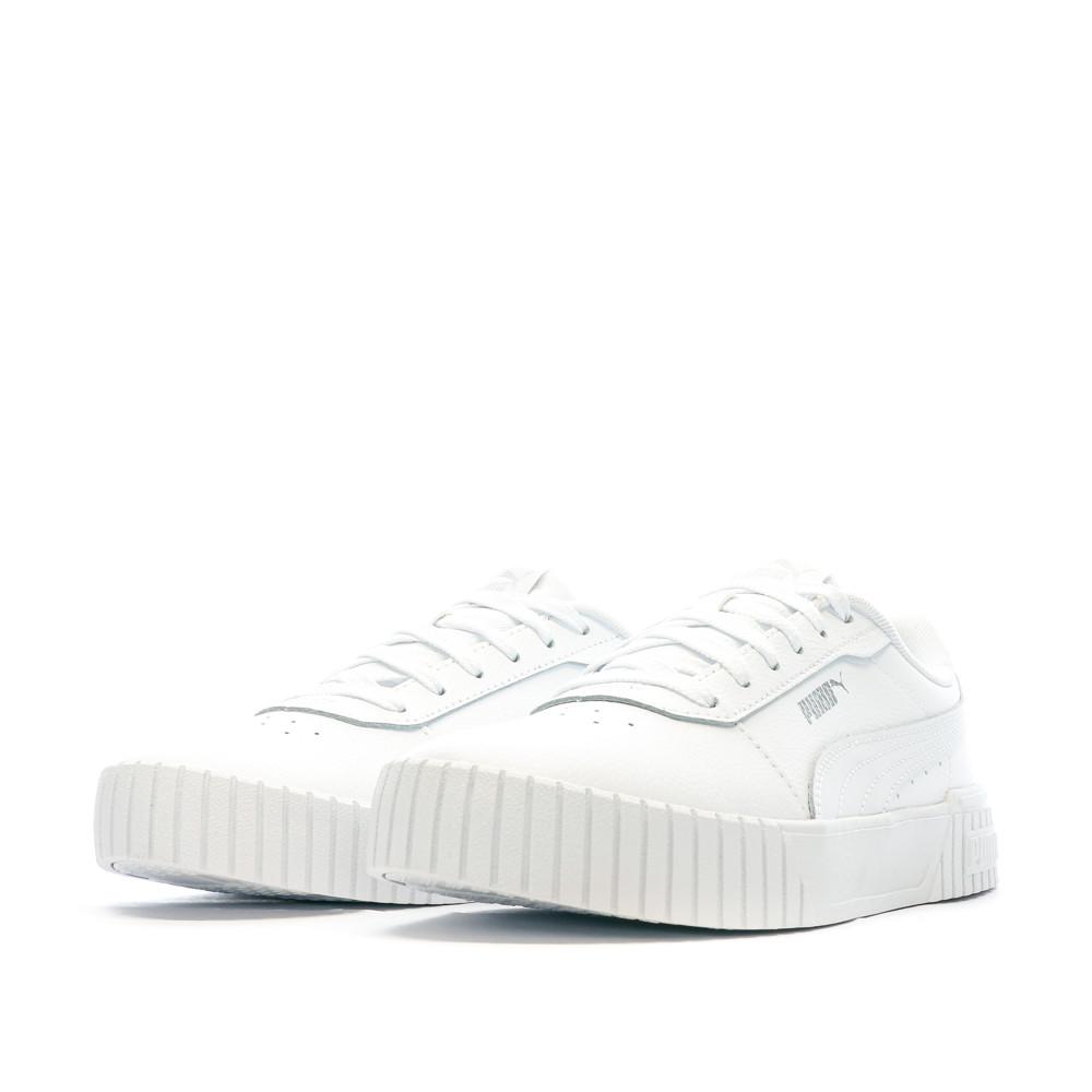Puma Baskets Blanches Femme Puma Carina 2.0