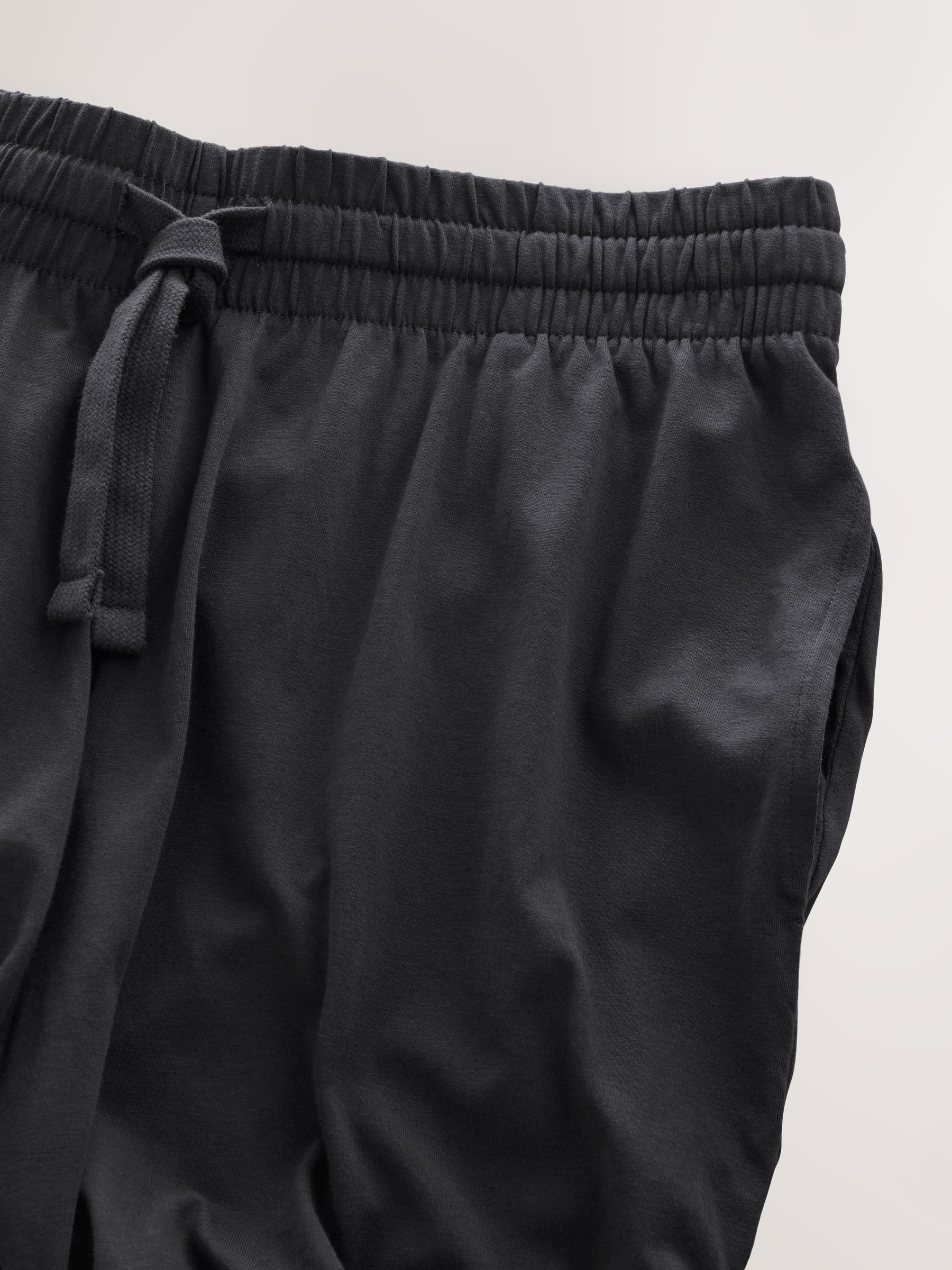 Roestbruin/leisteengrijs - Lange jersey pyjama