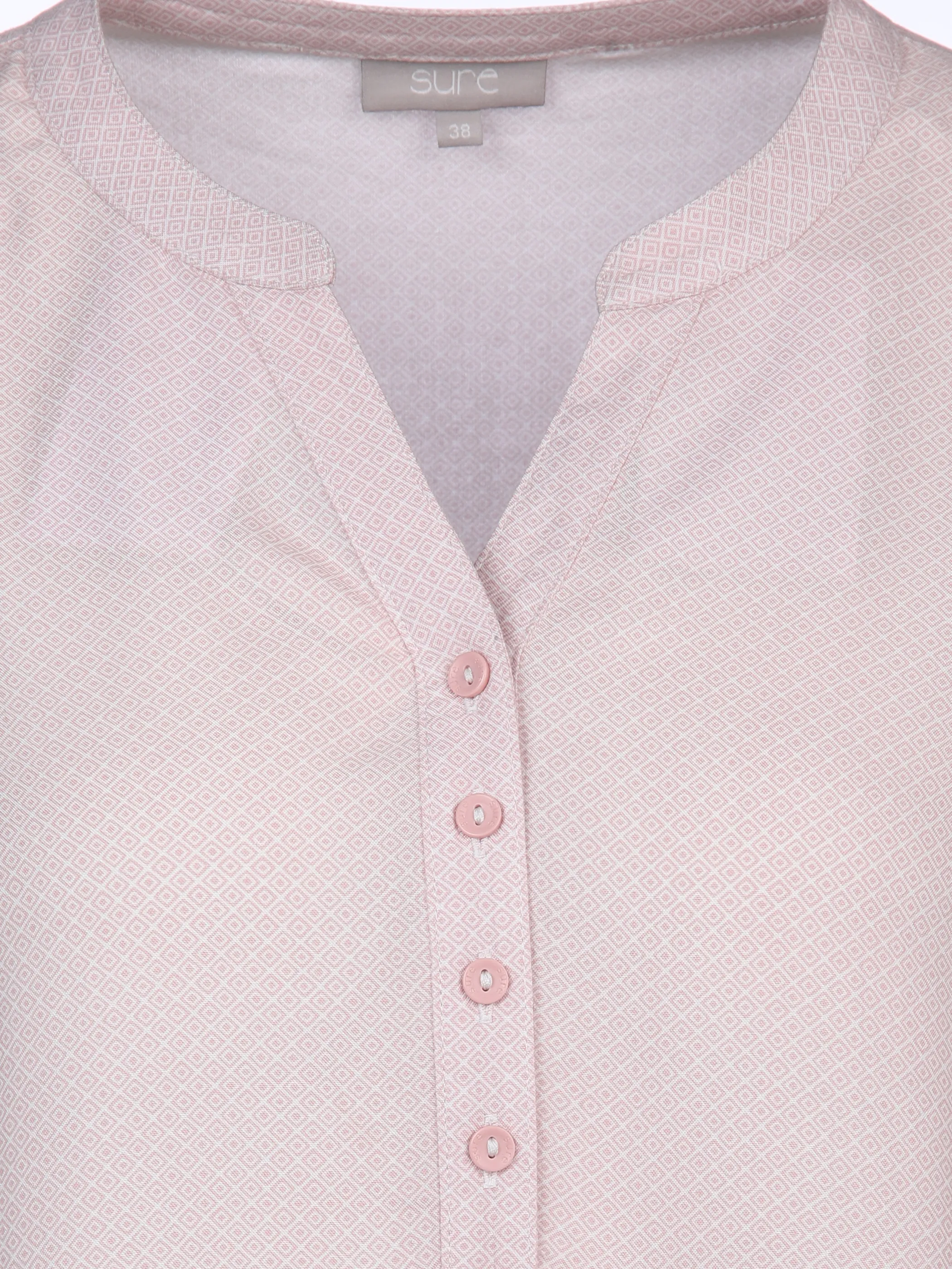 Damen Bluse im Minimalprint