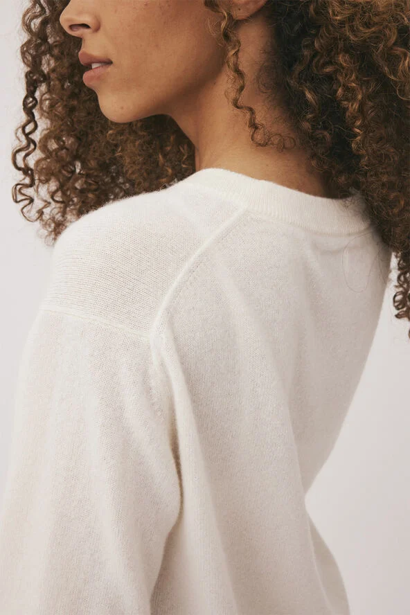 Magasin du Nord Collection Mabel 10 - 100% Cashmere Off white