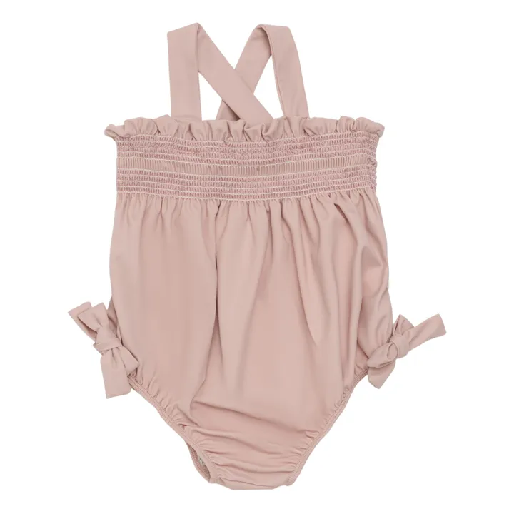 Donsje Maillot 1 pièce Xori Fibres Recyclées | Rose pâle