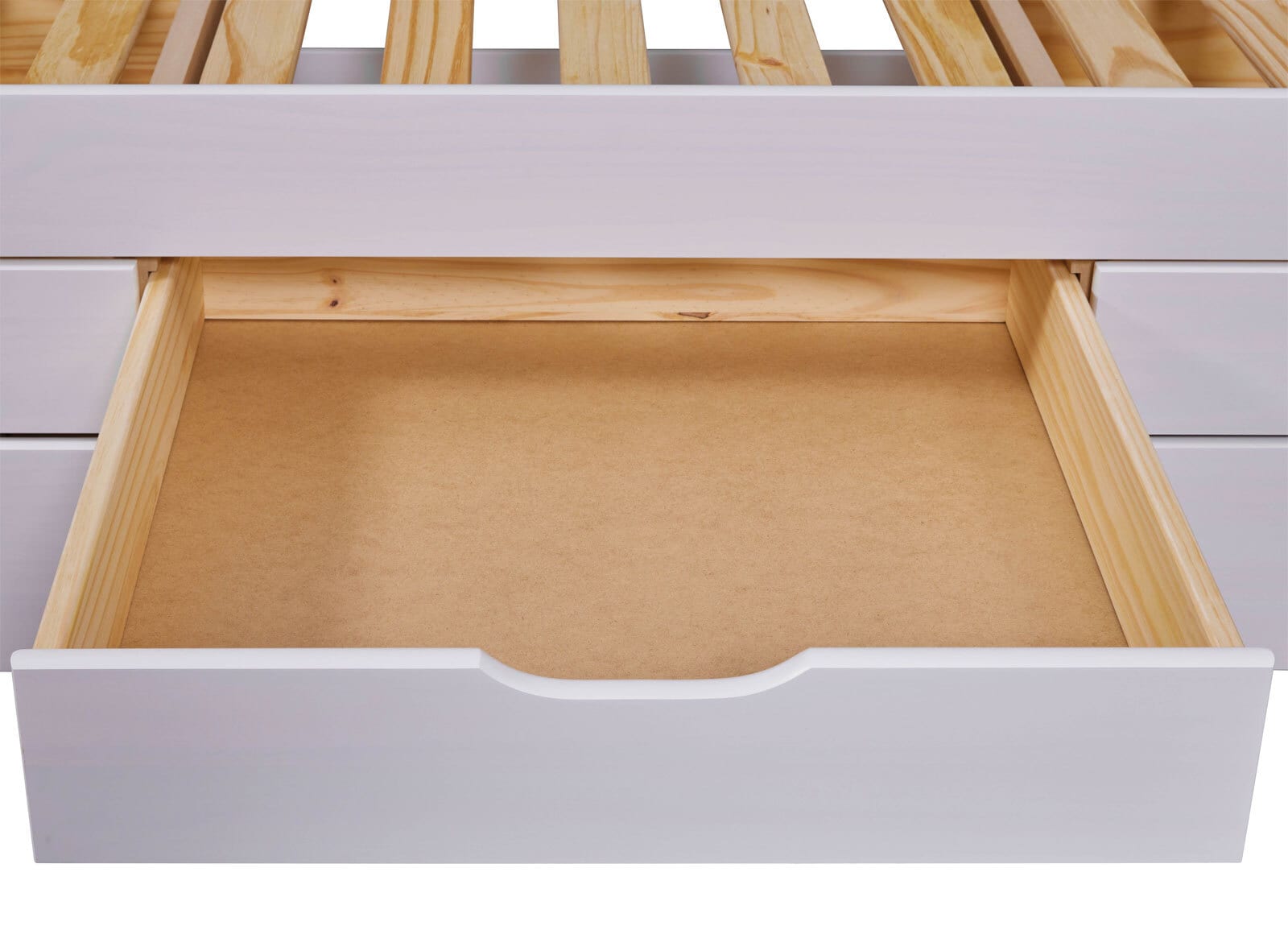Stauraum-/Funktionsbett MARKUS 90 x 200 cm weiß