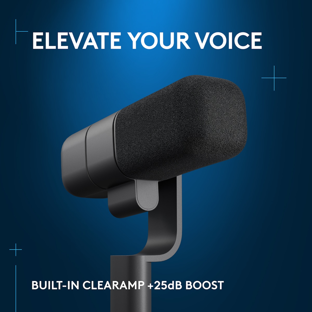 Logitech G Yeti Studio mikrofon (sort)