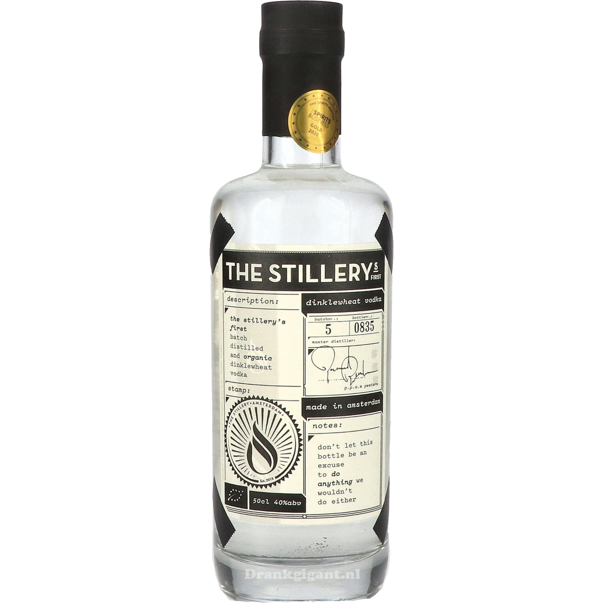 The Stillery First Wheat Vodka 50 cl