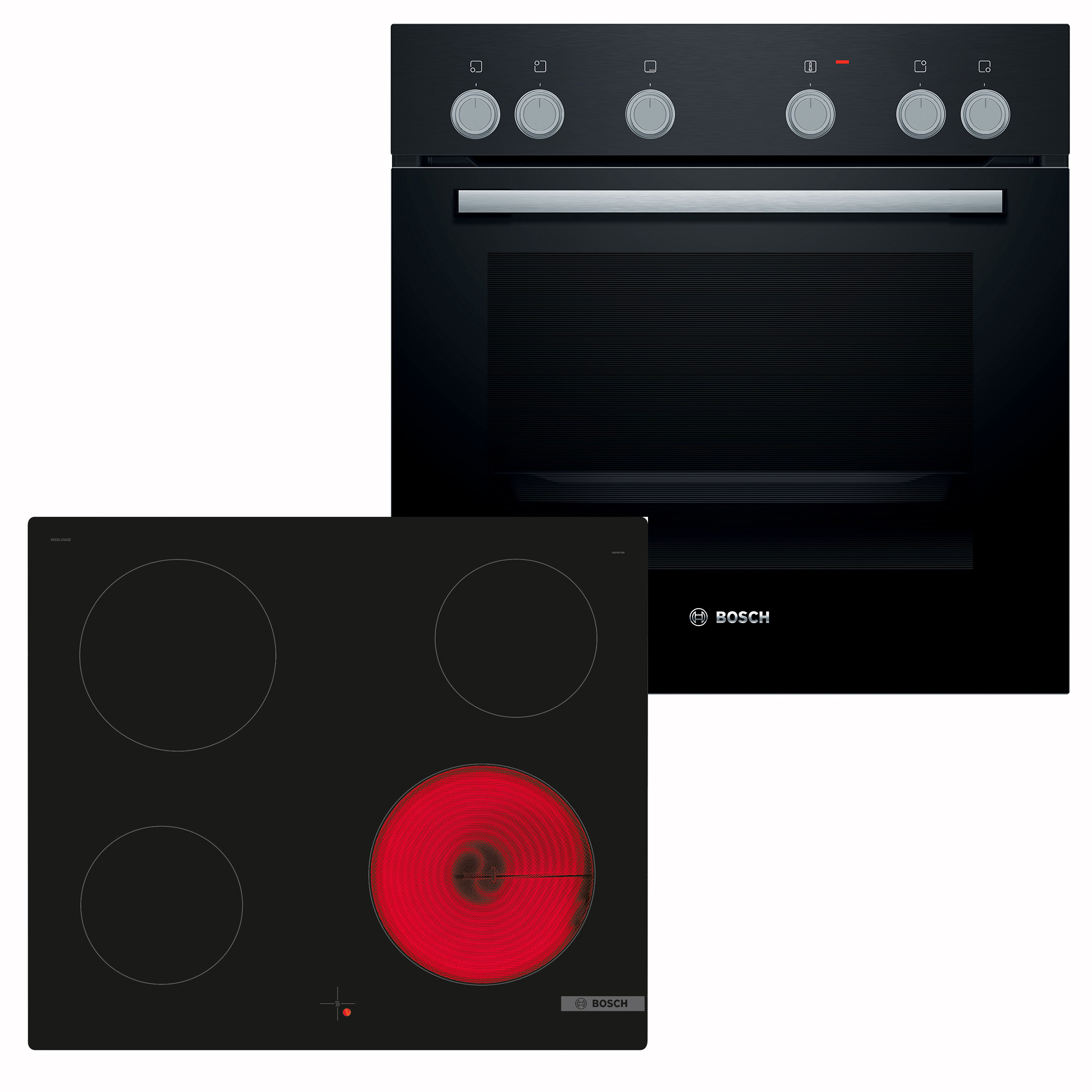 BOSCH Einbau-Herdset HNDBB100 - herdgebunden - A