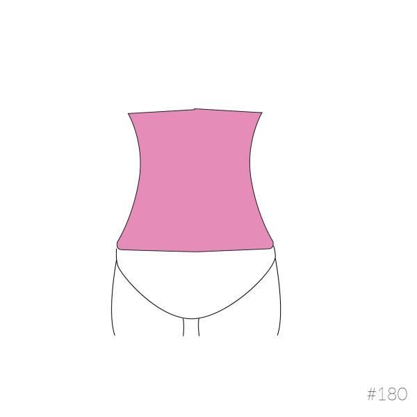 Carriwell Sluitband Belly Binder Biokatoen Zwart