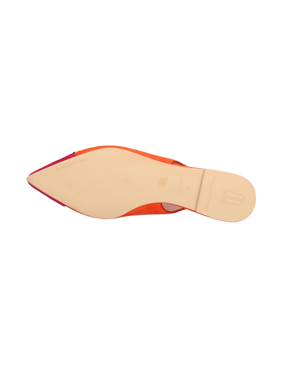 Veloursleder Ballerina