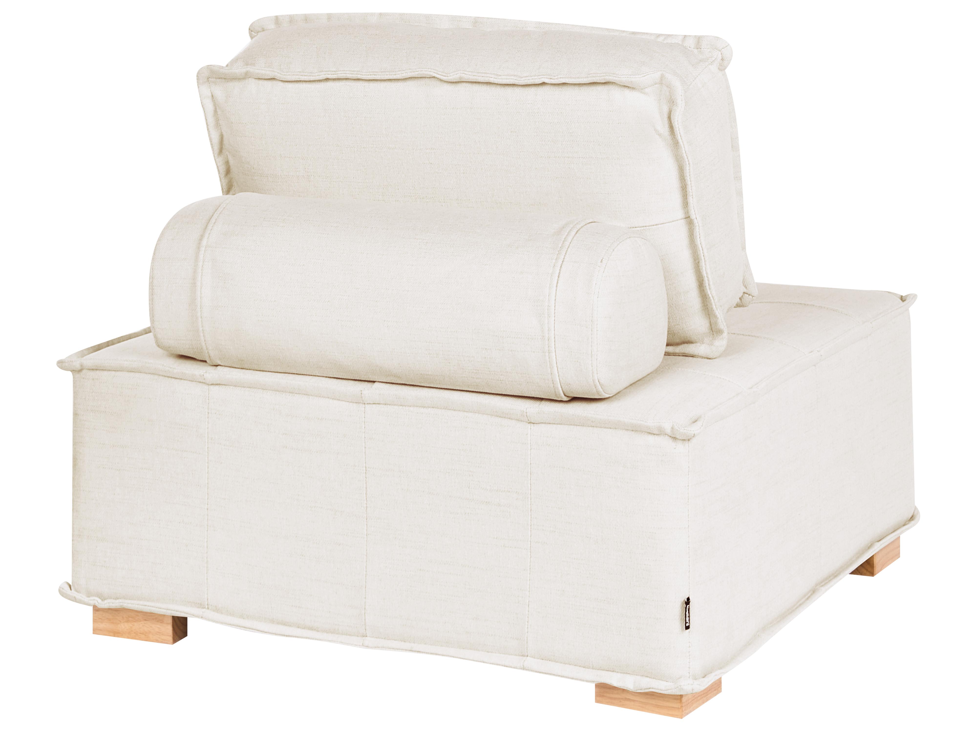 Modulaire bank 3-zits TIBRO Stof Gebroken wit