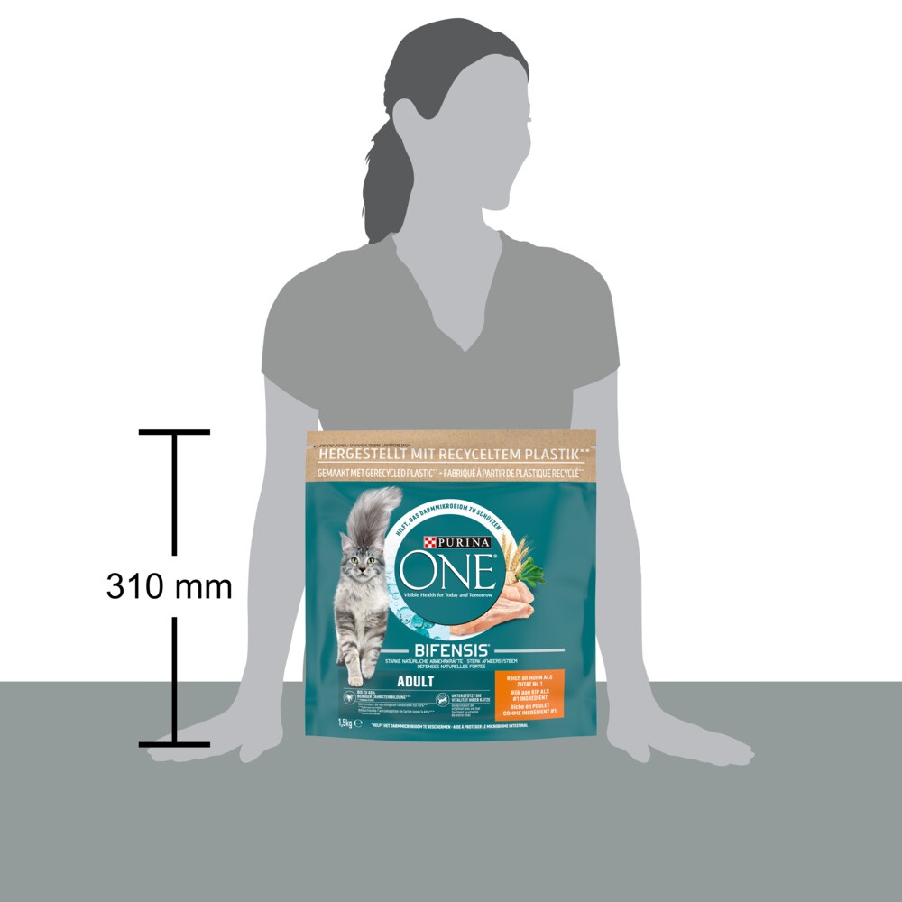 Purina ONE Adult Kip - Volkoren Granen1,5 kg
