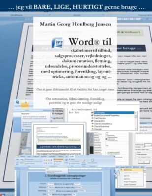 Word Til Skabeloner - Martin Georg Houlberg Jensen - Bog