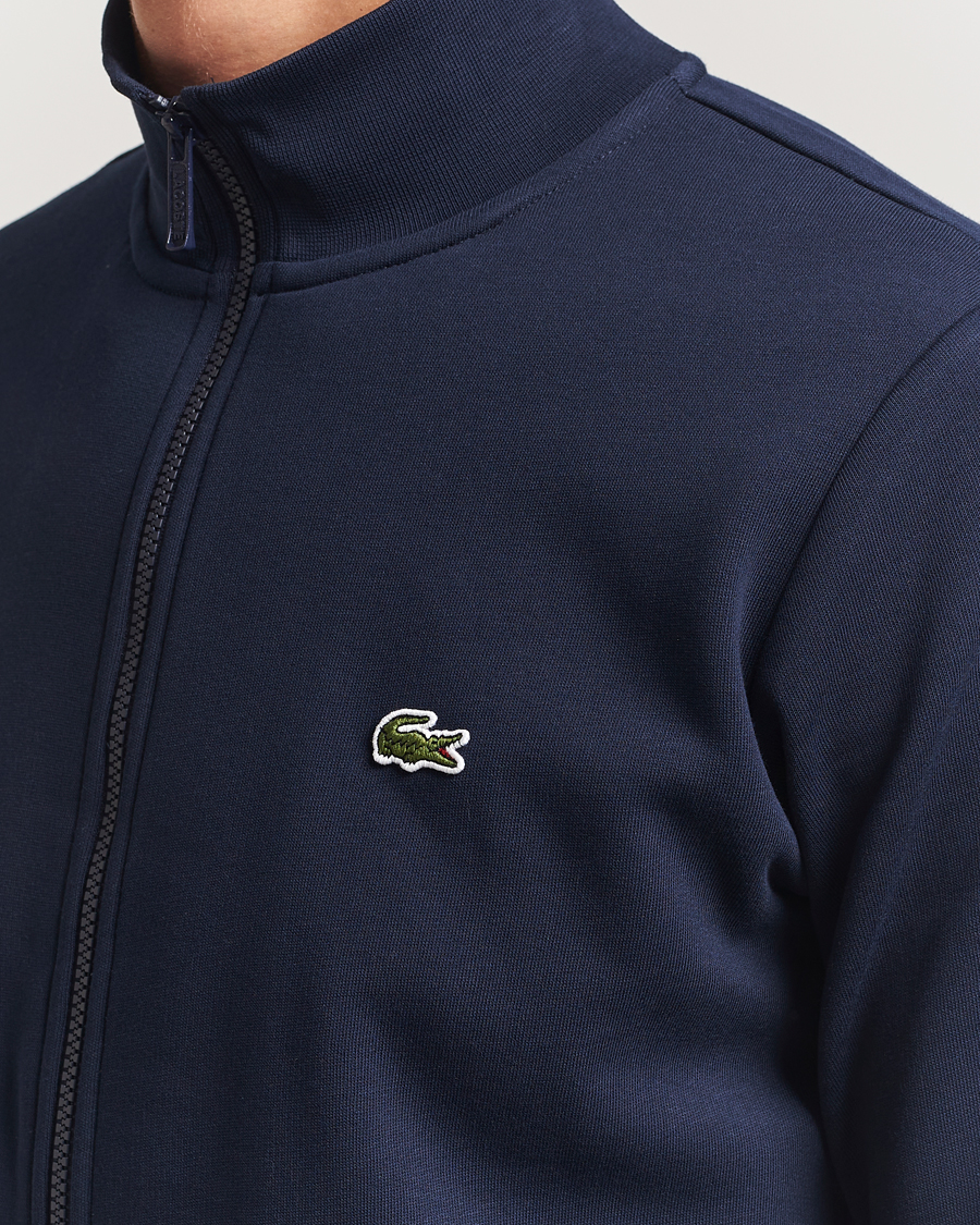 Lacoste Full Zip Sweater Navy