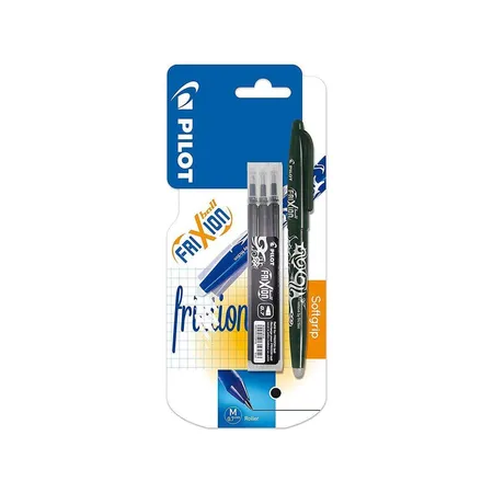 Pilot Tintenroller FriXion Ball mit 3 Minen, schwarz