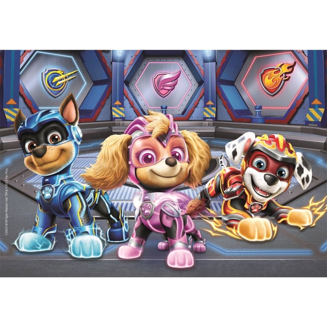 Paw Patrol - The Mighty Movie - Puzzleset - 2 x 60 Teile
